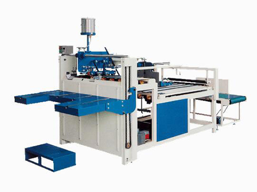 Semi automatic folder gluer