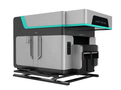 Four servo double head PE strapping machine