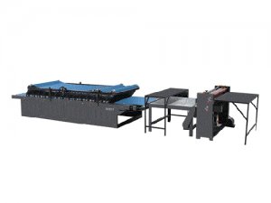 FMJ manual flute laminating machine