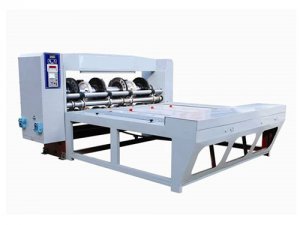 Corrugated paperboard rotary slotting machine